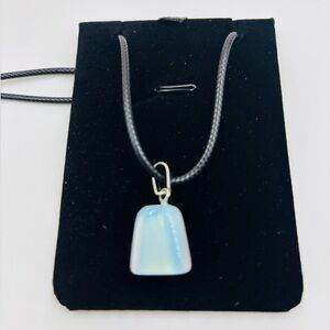 Opal Necklace with Sterling Silver